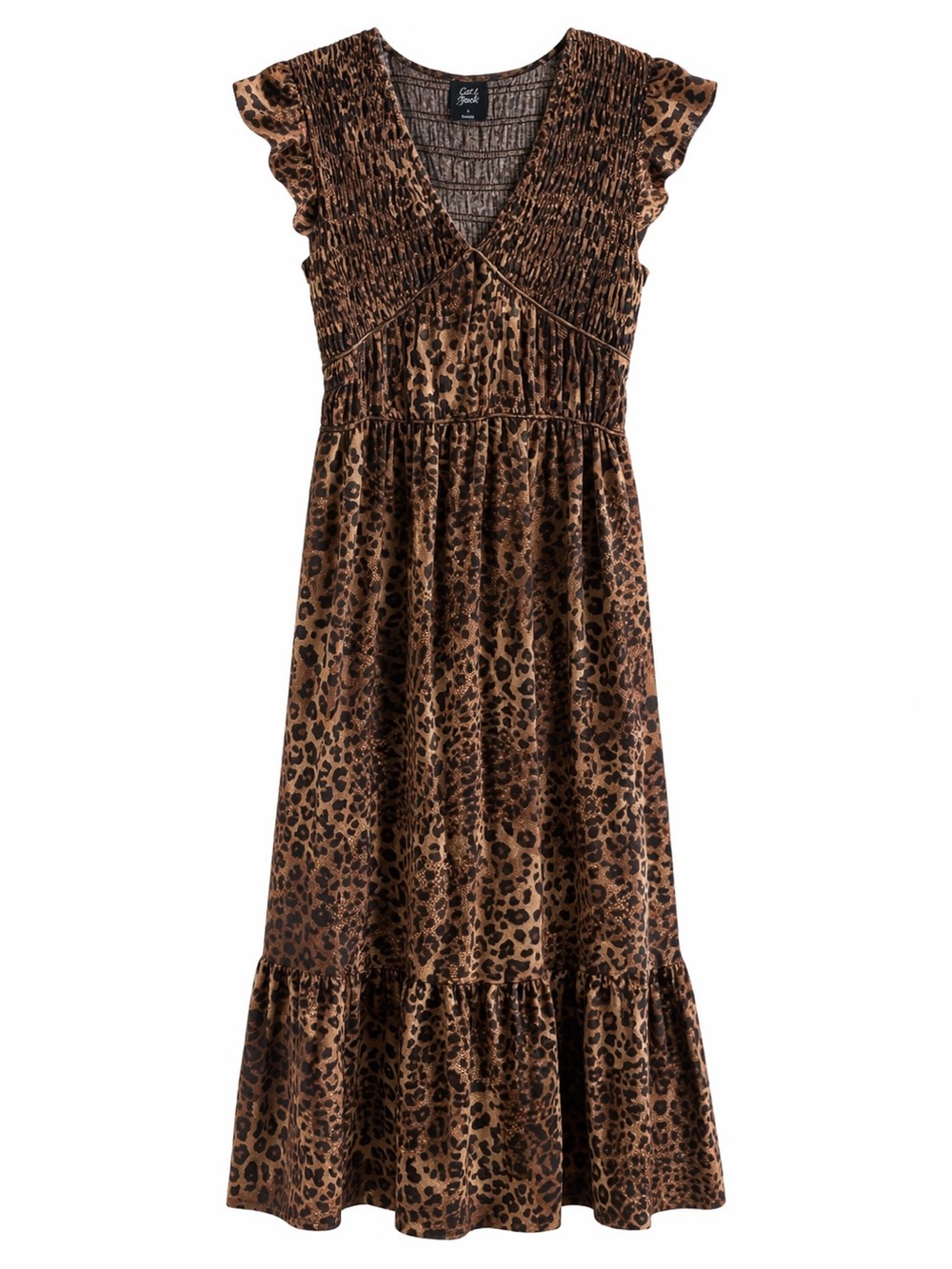 Oak & Trellis Maxi Dress Animal 🦒 Print